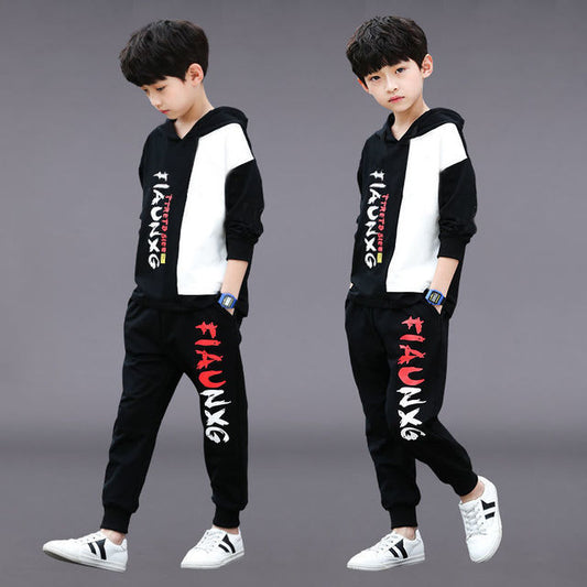 Boys Clothing Sets Spring Autumn Fashion Hoodie Jackets + Pants Sports Children’s Clothes Kids Tracksuit Teen 4 6 8 10 12 Years