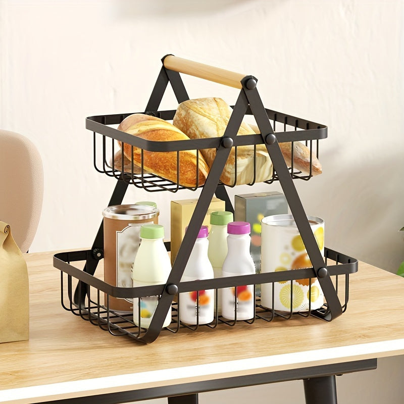 Double Layer Fruit Basket