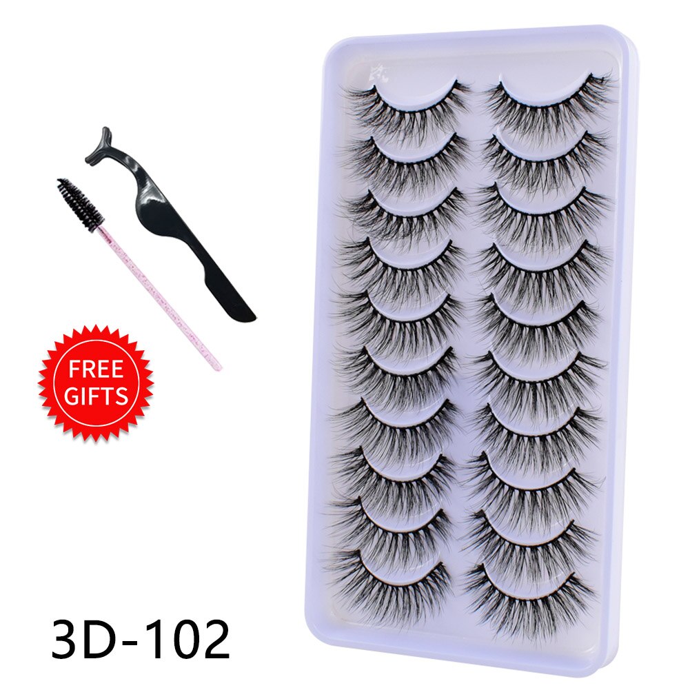 3D Mink Lashes Natural Eyelashes Dramatic False Eyelashes