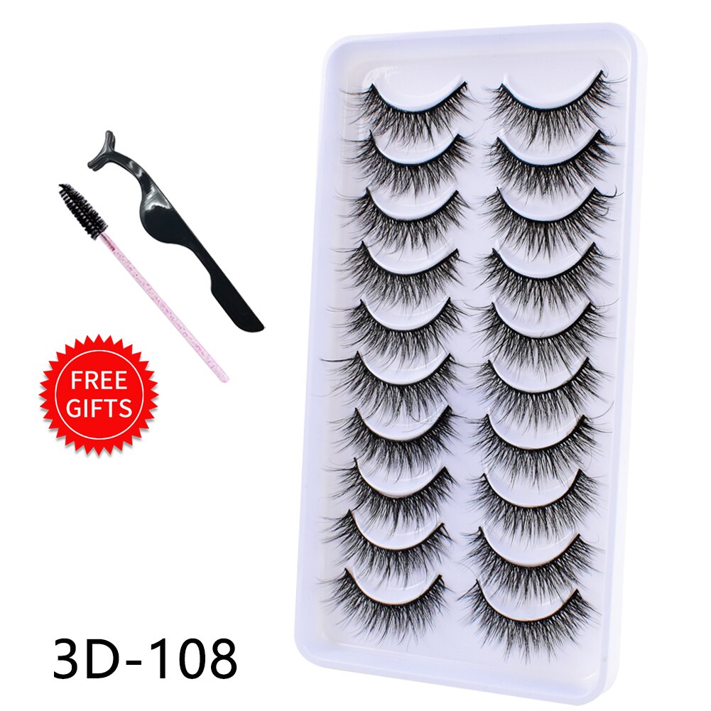 3D Mink Lashes Natural Eyelashes Dramatic False Eyelashes