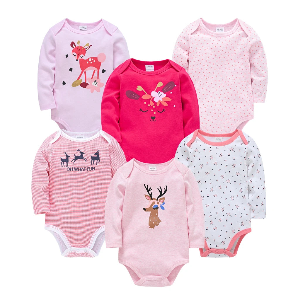 Baby Clothes Set Long Sleeve Autumn Bodysuit Newborn Toddler