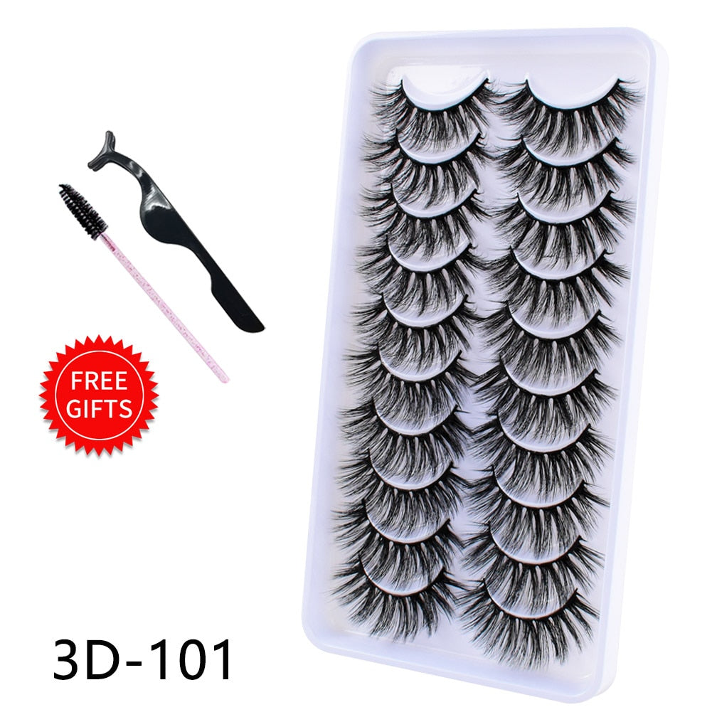 3D Mink Lashes Natural Eyelashes Dramatic False Eyelashes