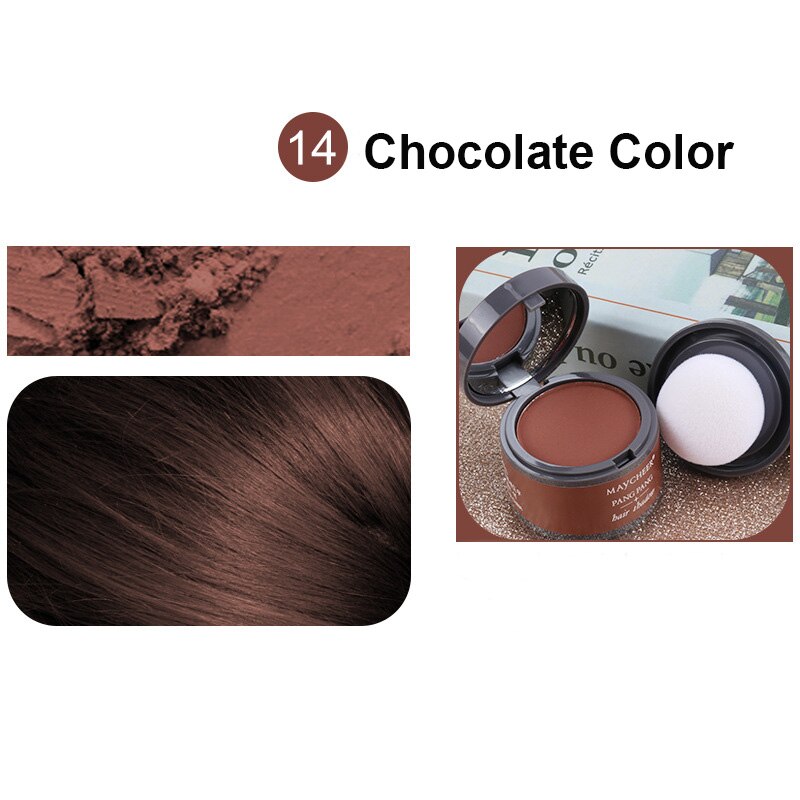 Hair Fluffy Powder Instantly Black Root Cover Up Natural Instant Hairline Shadow Powder Hair Concealer Coverage
