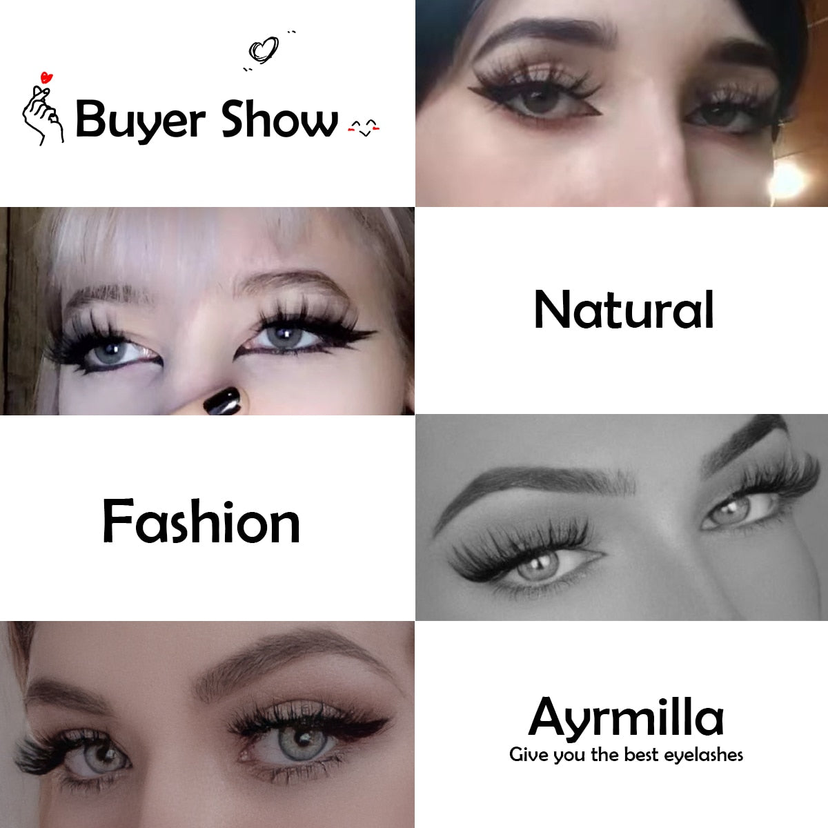 3D Mink Lashes Natural Eyelashes Dramatic False Eyelashes