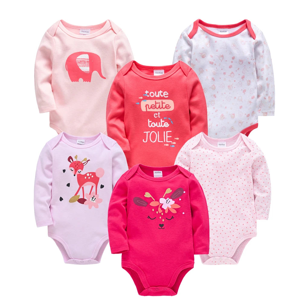 Baby Clothes Set Long Sleeve Autumn Bodysuit Newborn Toddler