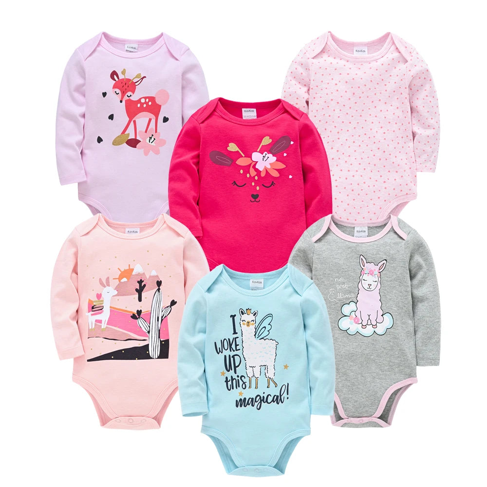 Baby Clothes Set Long Sleeve Autumn Bodysuit Newborn Toddler