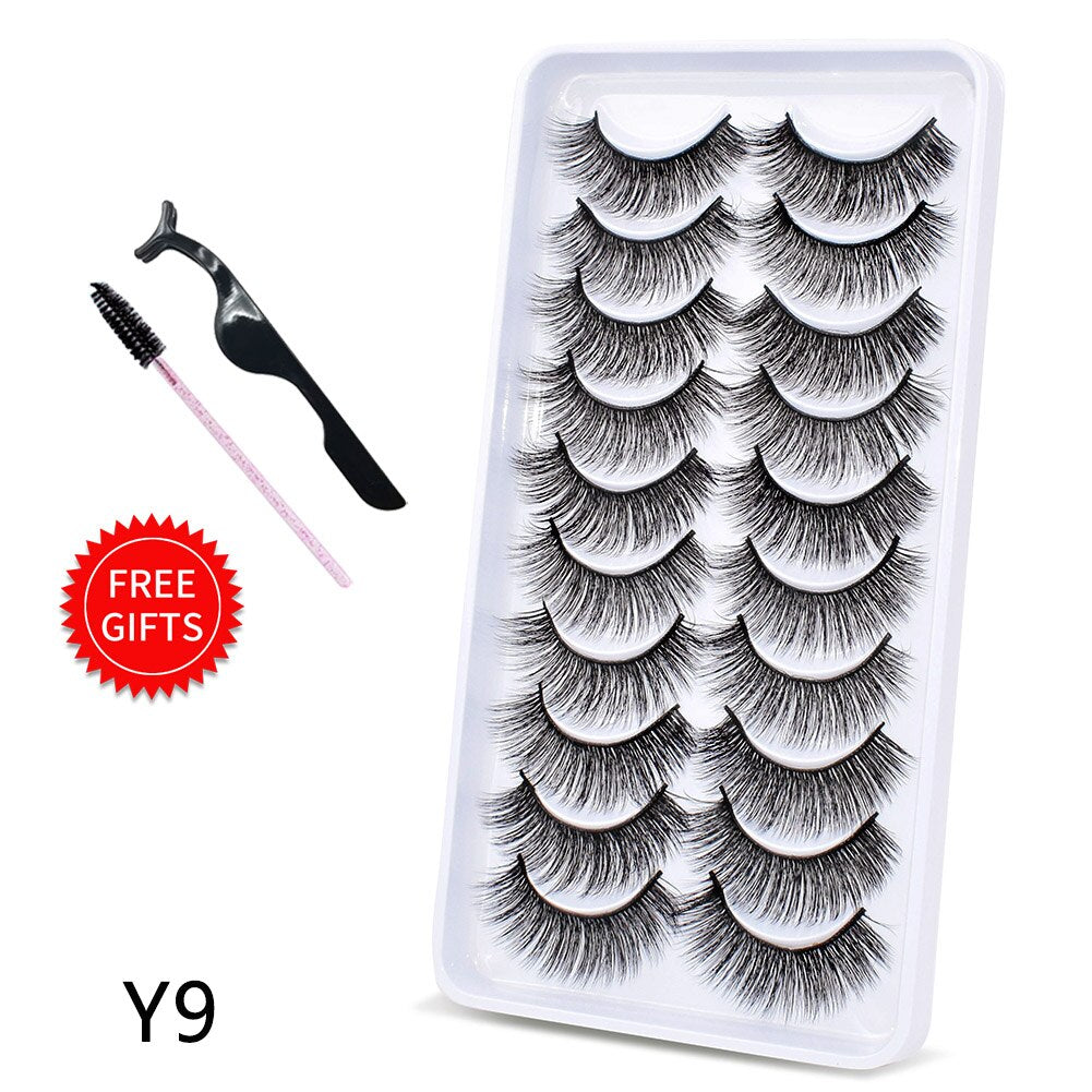 3D Mink Lashes Natural Eyelashes Dramatic False Eyelashes
