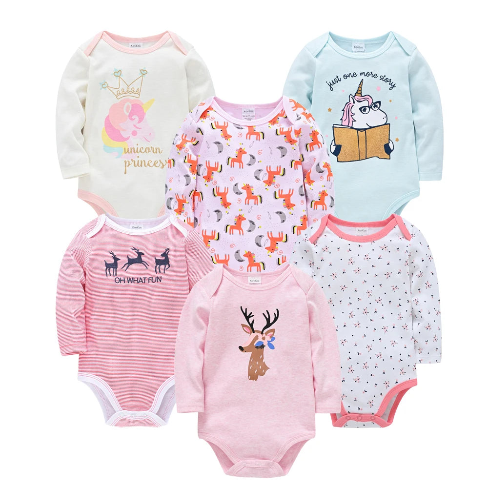 Baby Clothes Set Long Sleeve Autumn Bodysuit Newborn Toddler