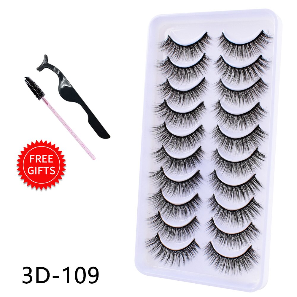 3D Mink Lashes Natural Eyelashes Dramatic False Eyelashes
