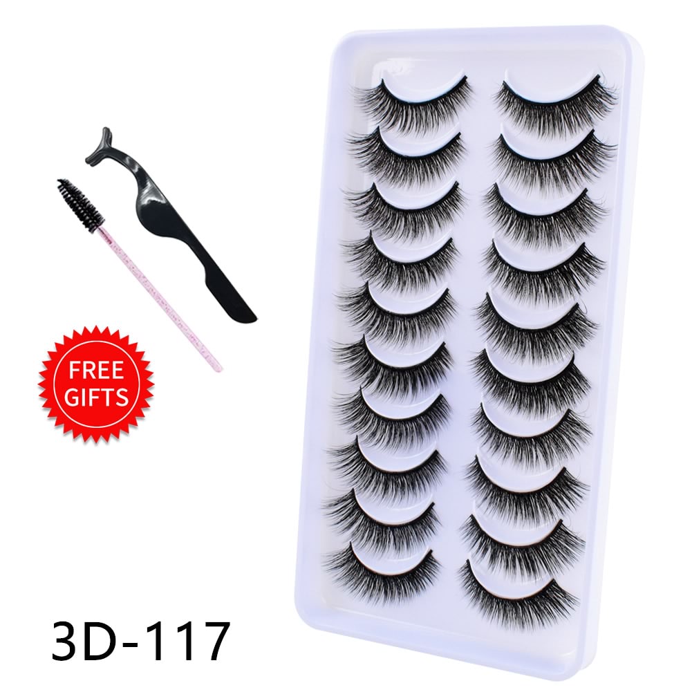 3D Mink Lashes Natural Eyelashes Dramatic False Eyelashes