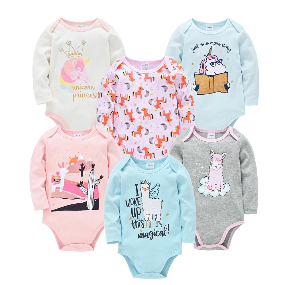 Baby Clothes Set Long Sleeve Autumn Bodysuit Newborn Toddler