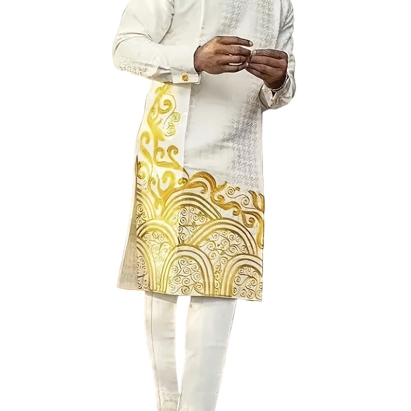 Men's Long-sleeved Two-piece Suit