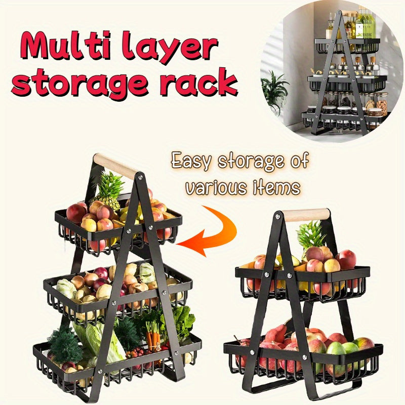 Double Layer Fruit Basket