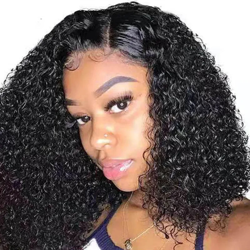 Small Curly Hair Fit Black People Wear of 14 Inch Synthetic Fibre Everyday Use Wigs Synthetic Wig Natural