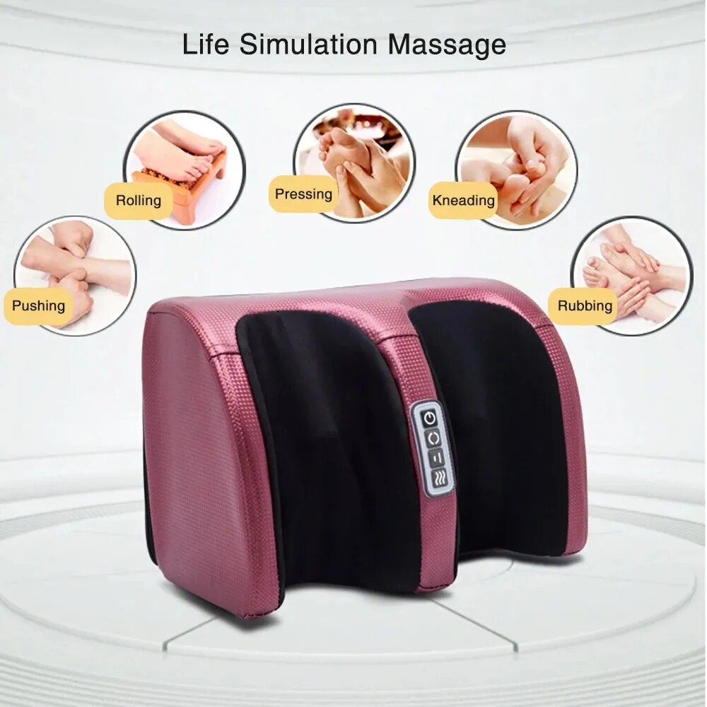 Electric Foot Massager Heating Shiatsu Kneading Relaxation Pain Relief Foot Spa Machines