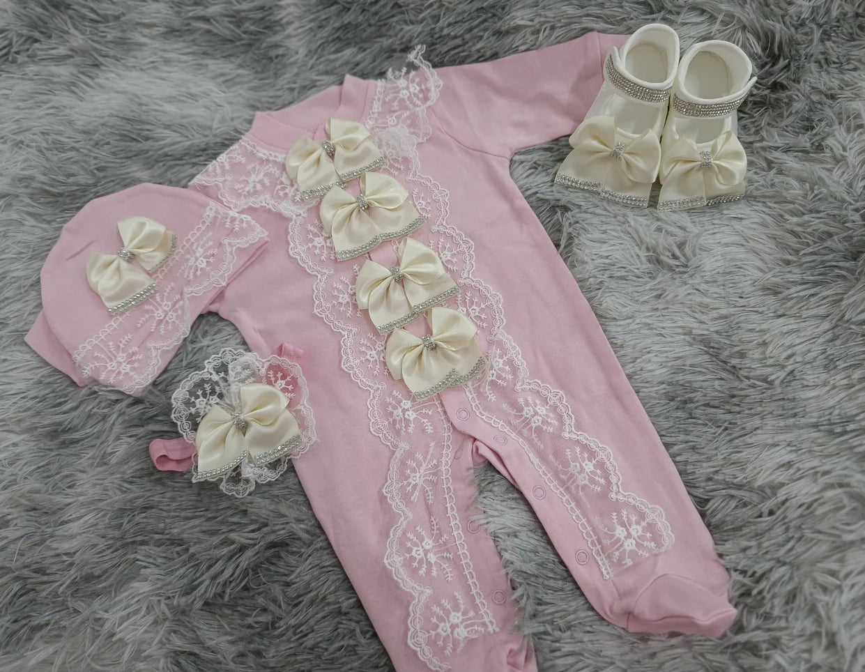 Newborn Baby Boy Outfits Set Cotton Shirt Pants Mittens Receiving Blanket-baby clothing-Top Super Deals-design 009-newborn size 52-Free Item Online