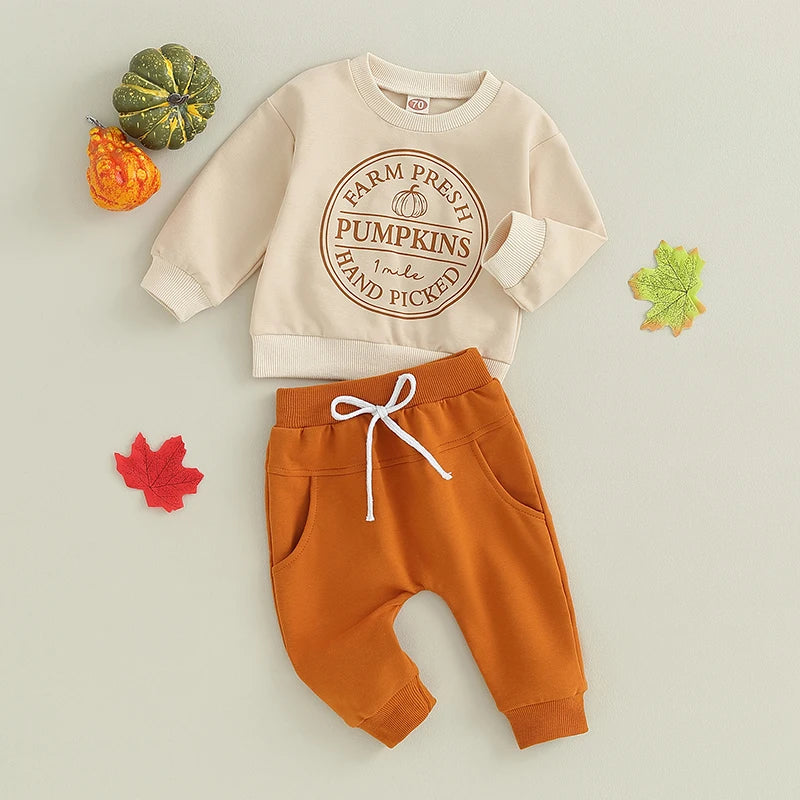 Baby Boy Clothes 2 Piece Halloween Outfits