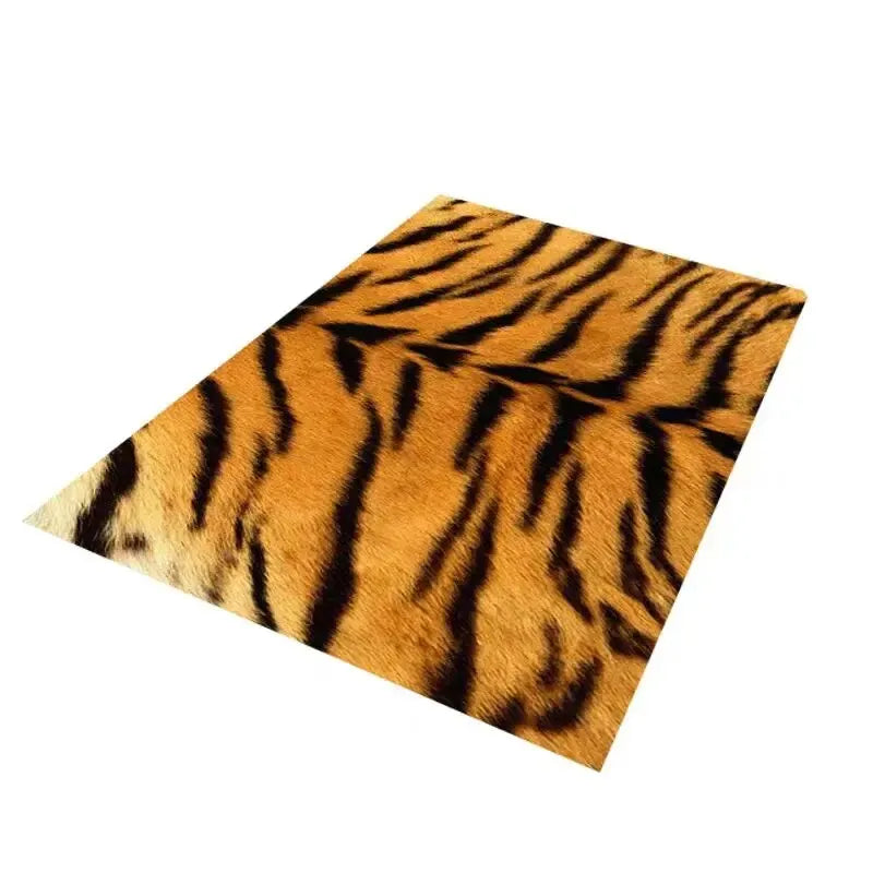 Living Room Mat Modern Light Luxury Leopard-print Carpet