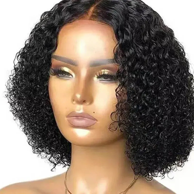 Small Curly Hair Fit Black People Wear of 14 Inch Synthetic Fibre Everyday Use Wigs Synthetic Wig Natural