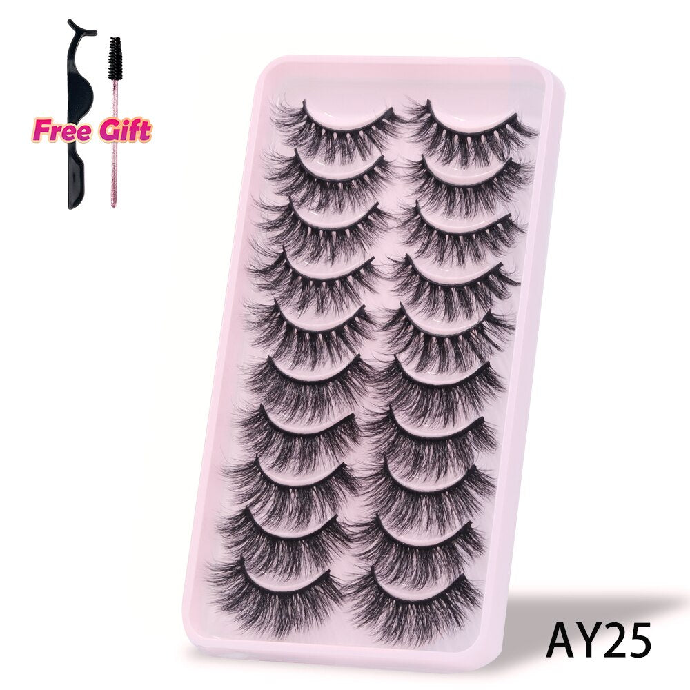 3D Mink Lashes Natural Eyelashes Dramatic False Eyelashes