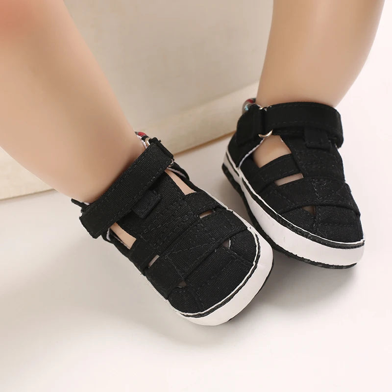 Newborn Baby Boys and Girls Soft Sole Non Slip Walking Shoes 0-24 month