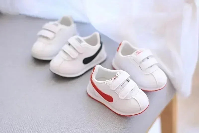 Kids White Shoes Baby Breathable Sneakers Boys Girls Toddler Footwear Casual Footwear