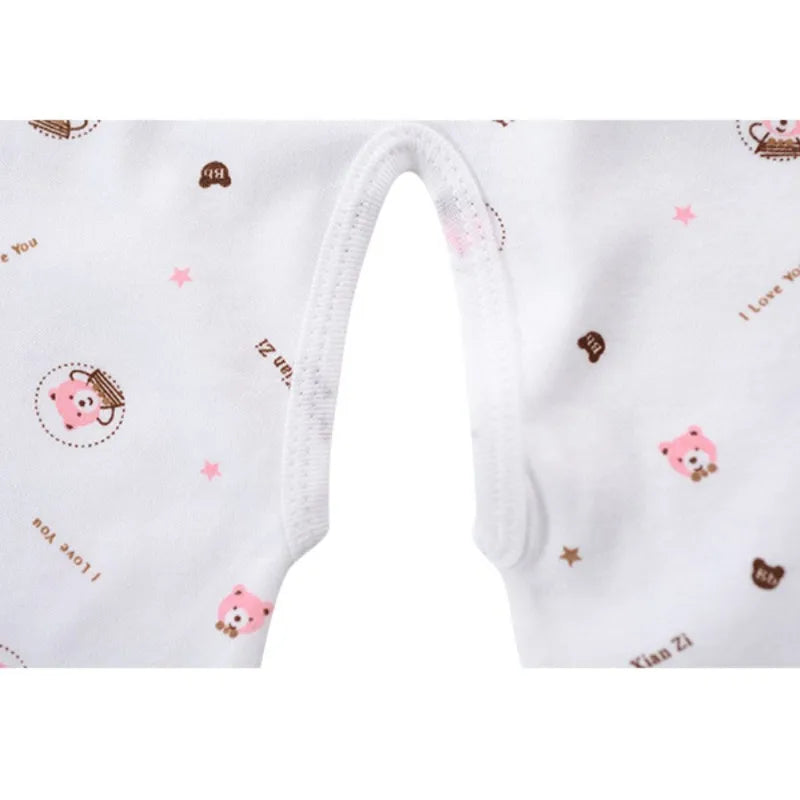 Children'S Clothing Baby Wool Hedgehog Newborn Set Pure Cotton Five 0-3M Baby Clothes Spring Autumn Pure Cotton Underwear Set