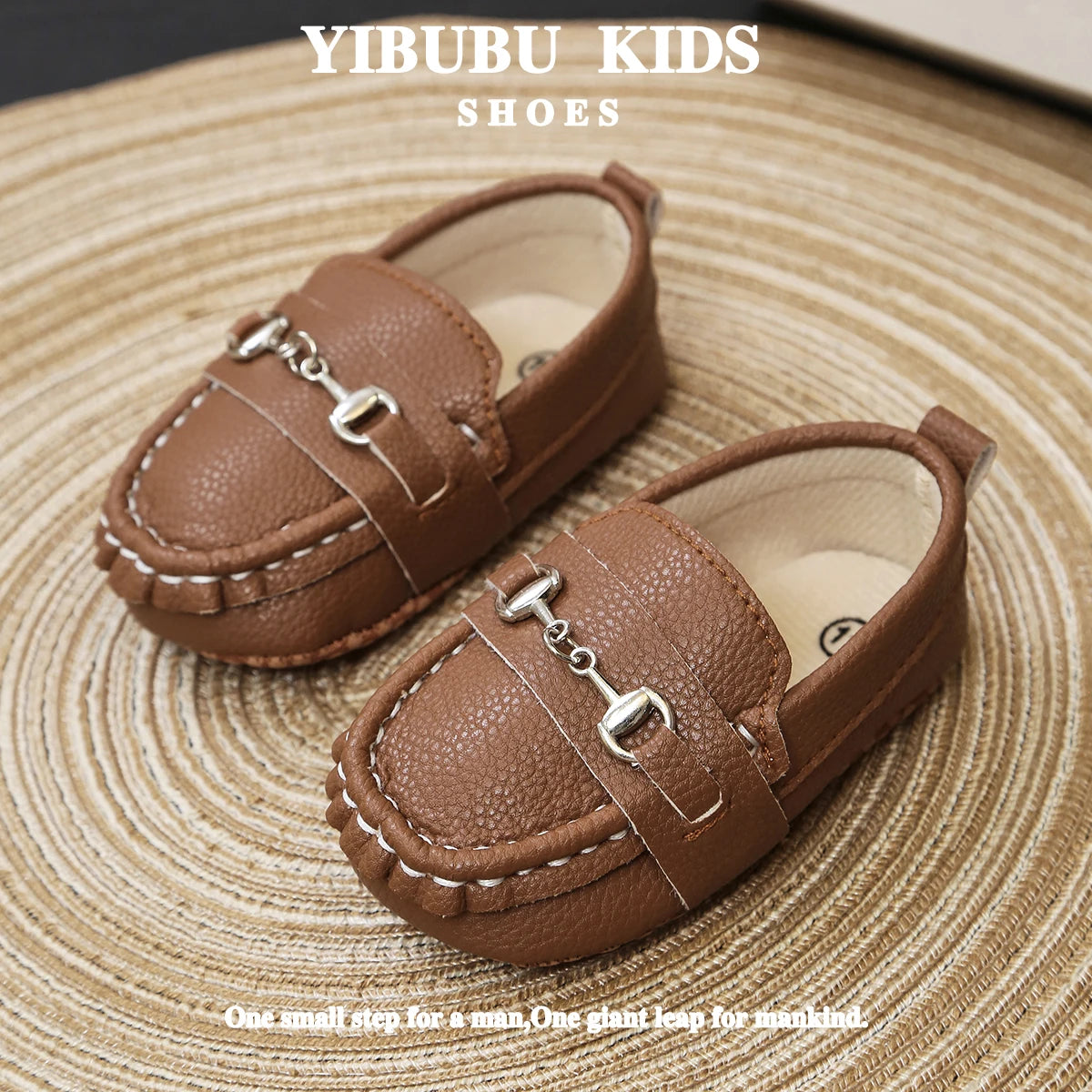 Baby Shoes Casual Loafers for Boys, Comfortable Soft-Sole Moccasins, Newborn First Walker Flats