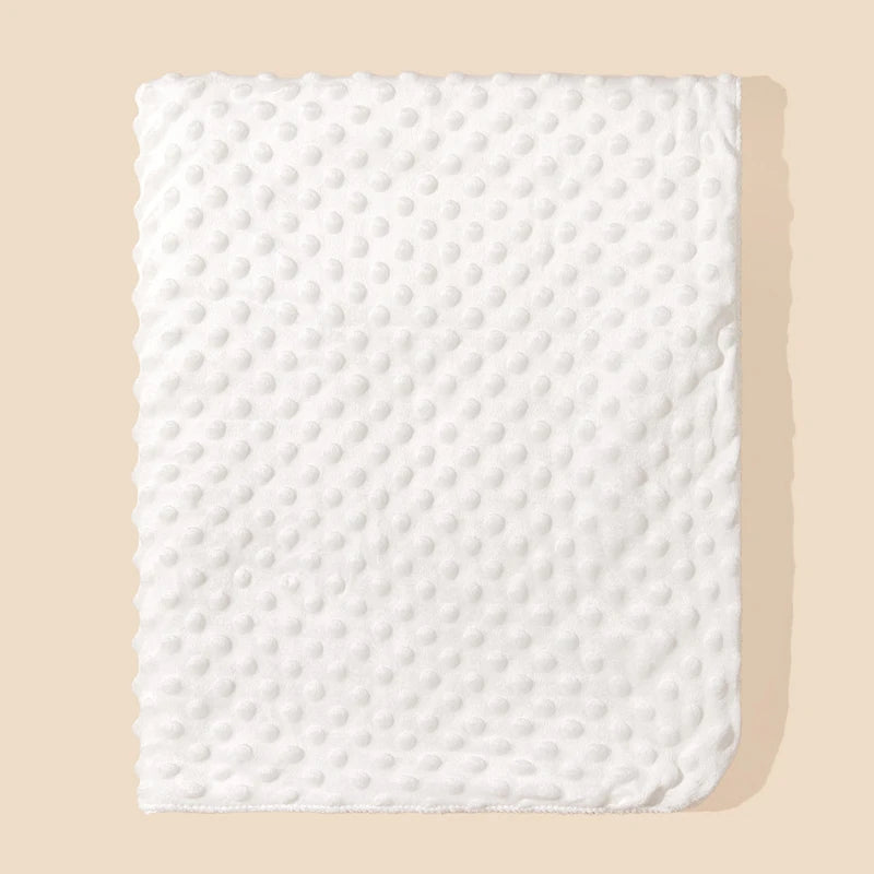 Minky Baby Super Soft Kids Swaddle Blanket Quilt