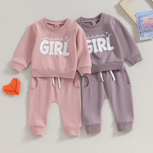 Newborn Fall Clothes Girls Print Sweatshirts Dress