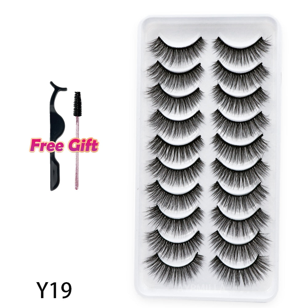 3D Mink Lashes Natural Eyelashes Dramatic False Eyelashes