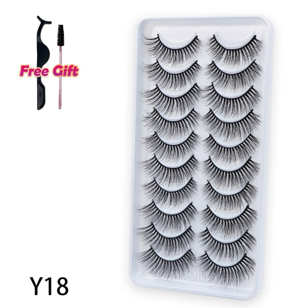 3D Mink Lashes Natural Eyelashes Dramatic False Eyelashes