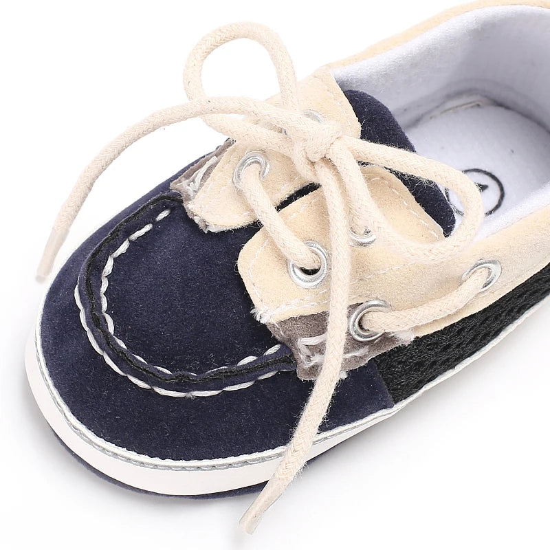 Baby Shoes Boys Girls Sailor Formal Shoes Soft Sole Newborn Sports Walking Toddler Shoe