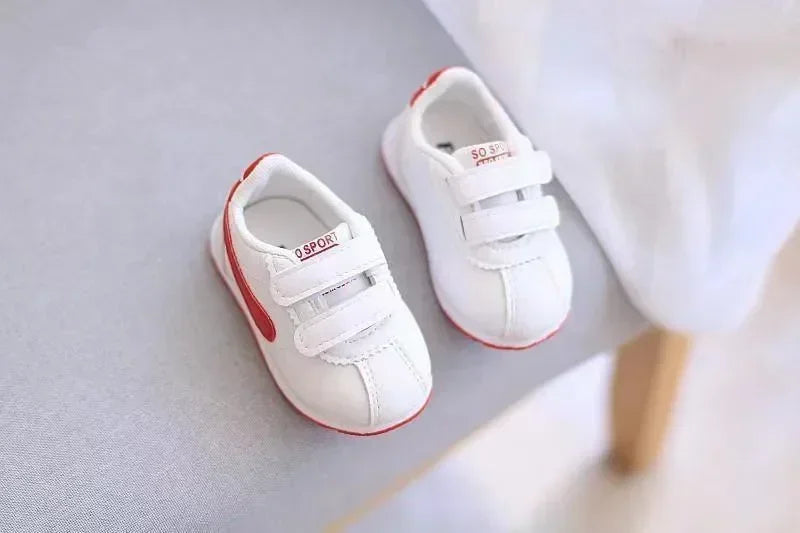 Kids White Shoes Baby Breathable Sneakers Boys Girls Toddler Footwear Casual Footwear