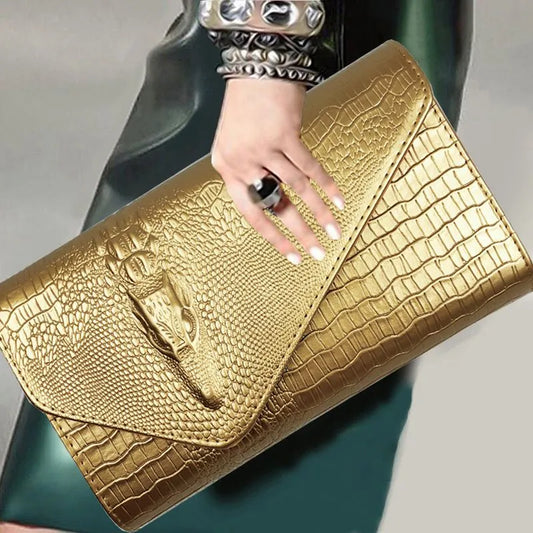 Luxury Bags Women Leather Chain Crossbody Bags Clutch