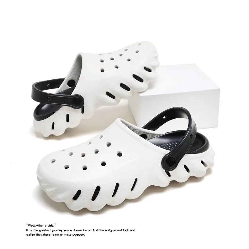 Clog Slippers Men Beach Sandals Woman Anti Slip Garden Shoes