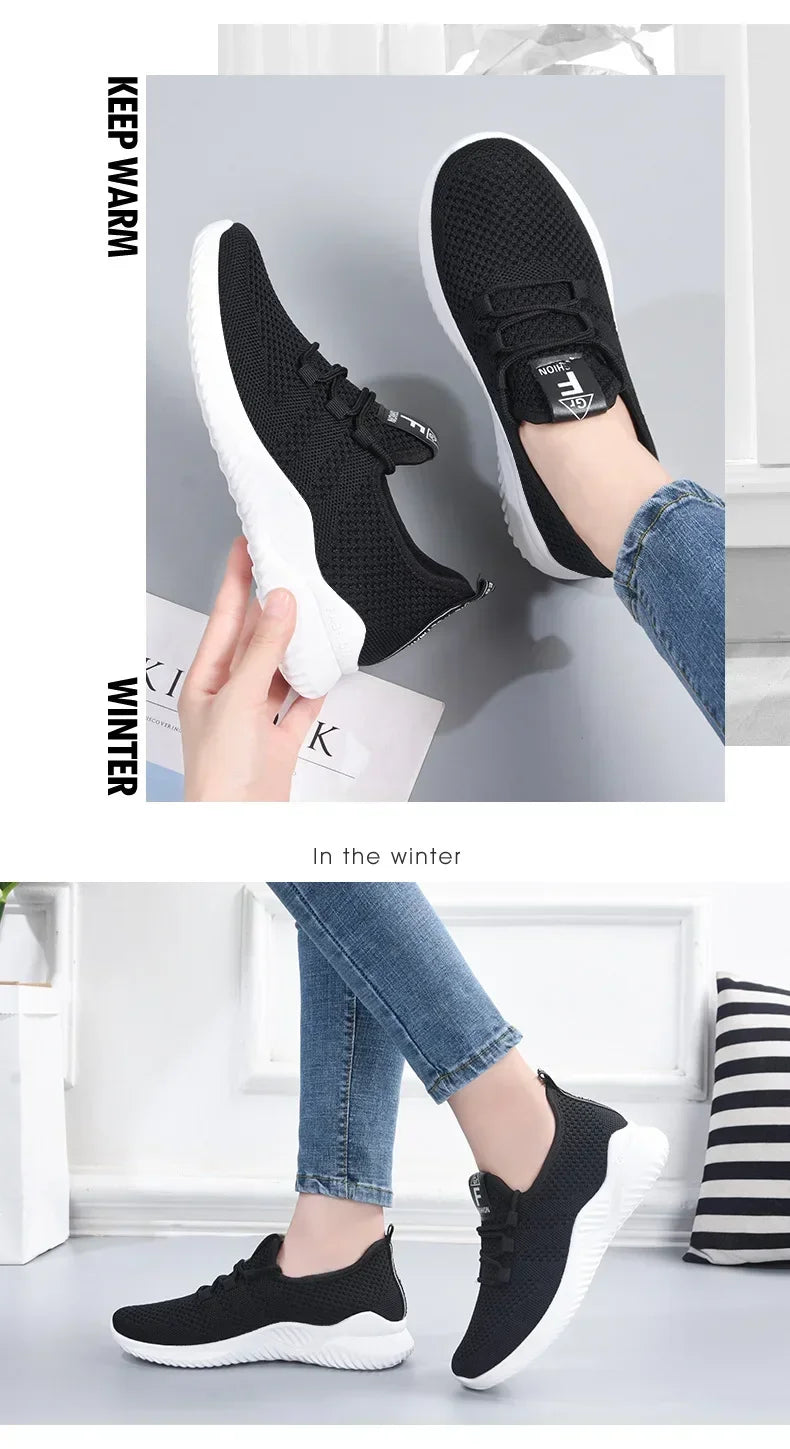 Women's Casual Sneakers Platform Shoes Fashion