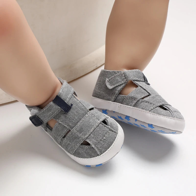 Newborn Baby Boys and Girls Soft Sole Non Slip Walking Shoes 0-24 month