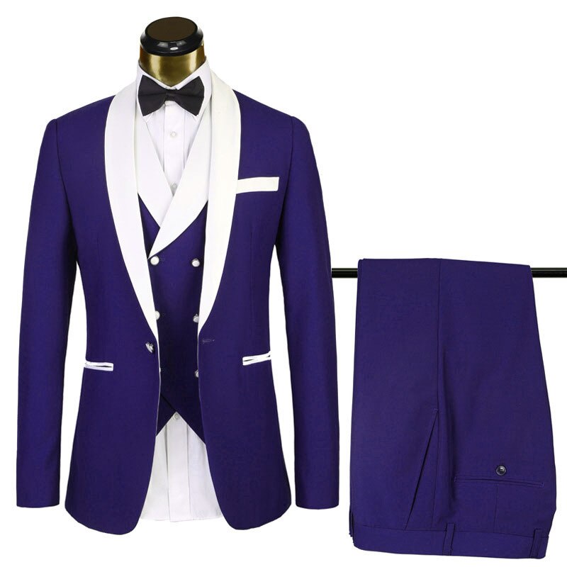 Suits Slim Groom Wear