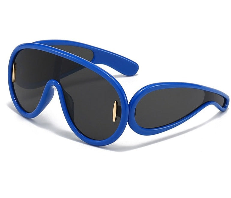 Candy Classy Design Punk Oversize Unisex  Sunglasses