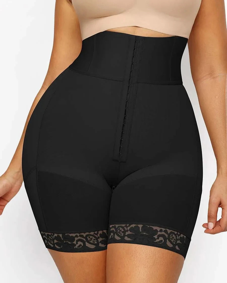 3 Boned Sculpt High Waist Booty Shorts Shaper Shorts Women Tummy Control Underwear for a Flawless Silhouette