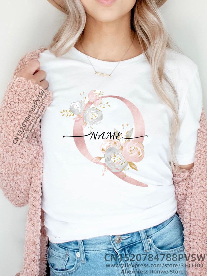 Personalized Custom Name Bridesmaid Team Bride Maid of Honor T-shirt Girl Bridal Bachelorette Party Gifts Wedding Cloth