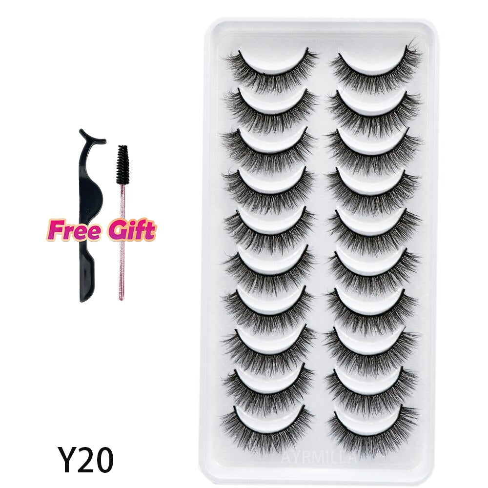 3D Mink Lashes Natural Eyelashes Dramatic False Eyelashes