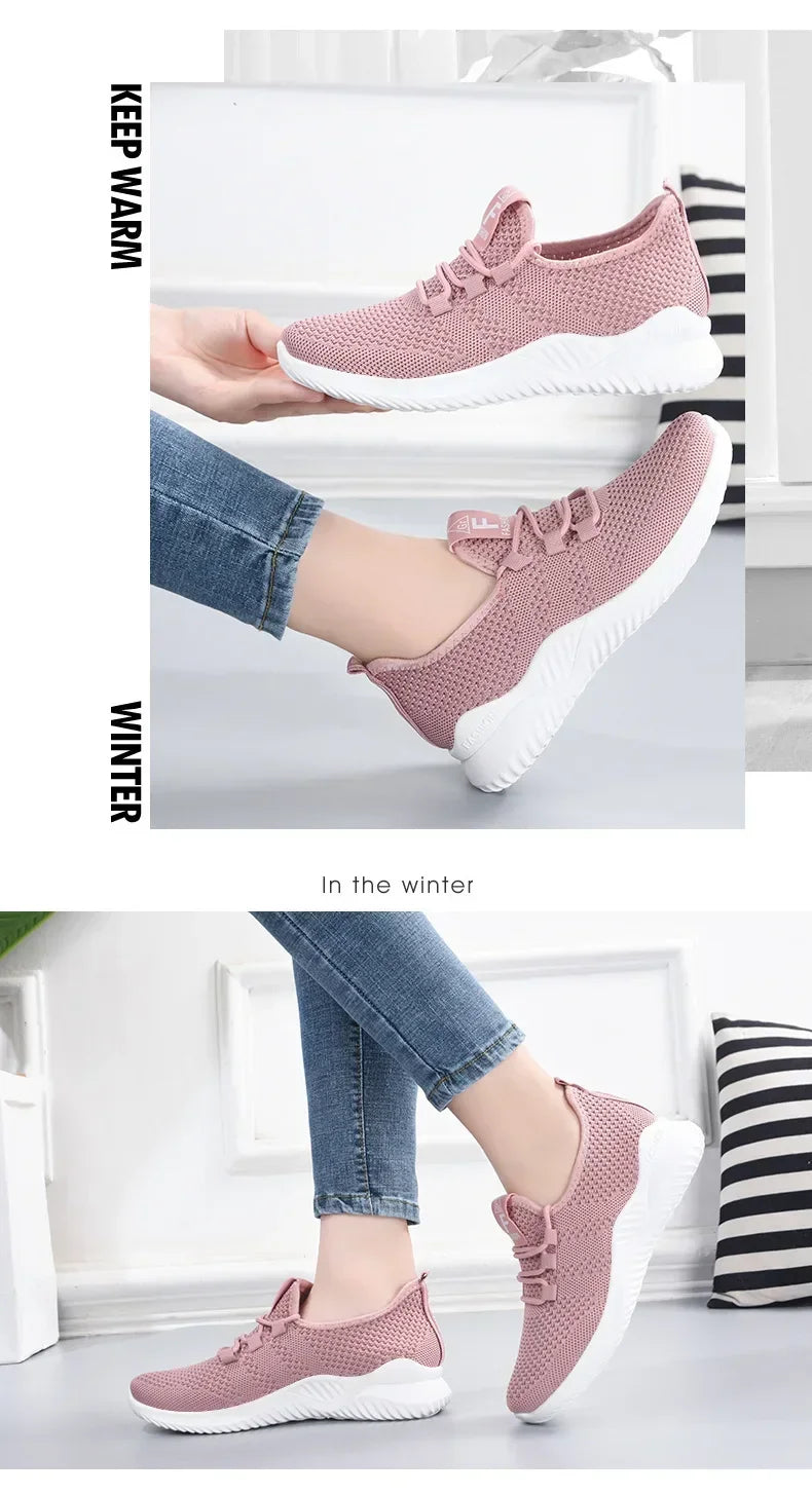 Women's Casual Sneakers Platform Shoes Fashion