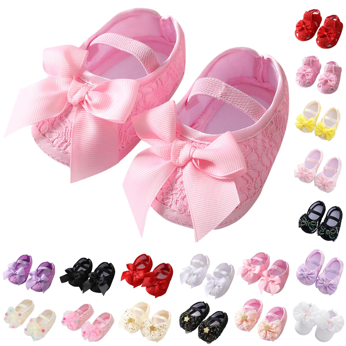 Baby Shoes Kids Toddler Walker Boys Girls Princess Shoes