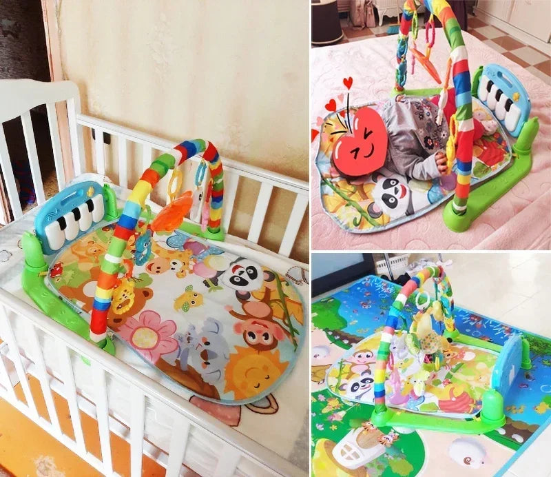 Baby Activity Gym Rack Early Education Toy Gifts Musical Piano