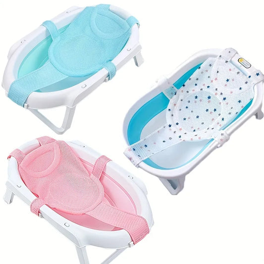 Baby Bath Cushion Pad Nonslip Floating Bathing Tub Seat