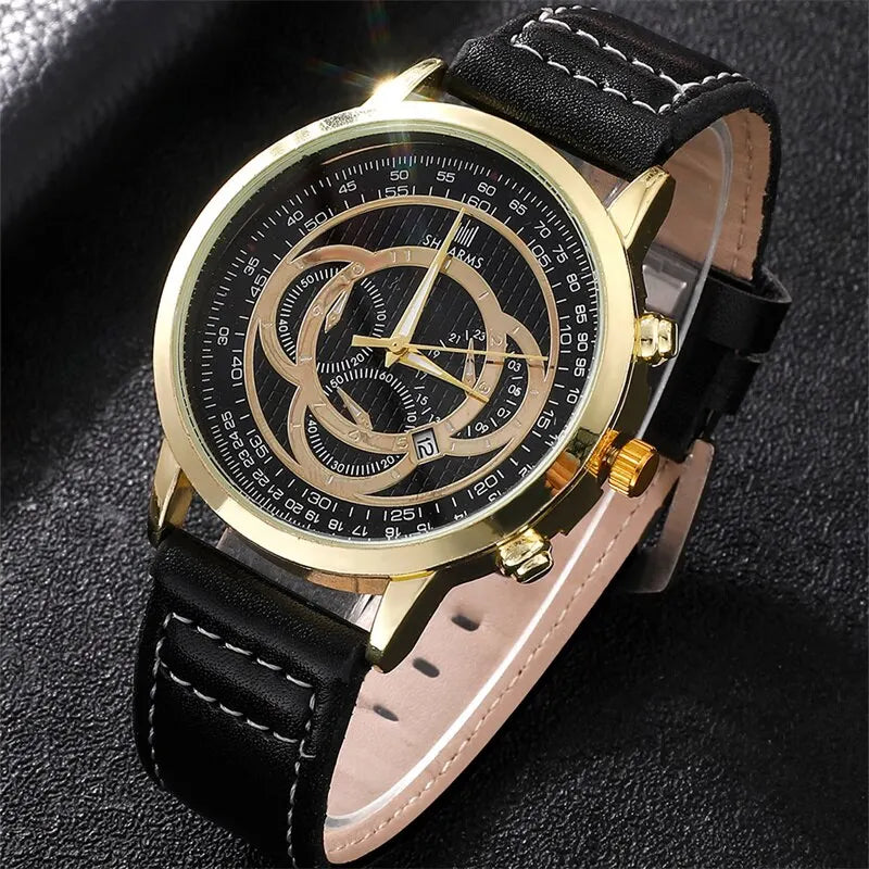 Men Fashion Date Quartz Men Watches