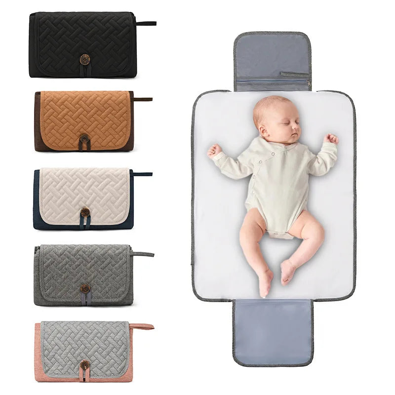 Waterproof baby changing mat sheet portable diaper changing pad travel table Changing Station Kit Diaper Clutch care products