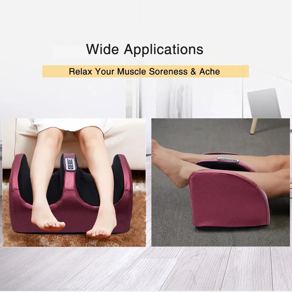 Electric Foot Massager Heating Shiatsu Kneading Relaxation Pain Relief Foot Spa Machines